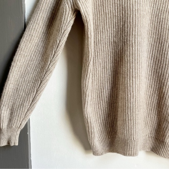 Jenni Kayne Cabin Sweater in Oatmeal - Picture 3 of 11